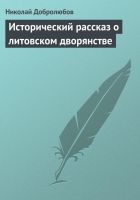 Онлайн книга - Исторический рассказ о литовском дворянстве